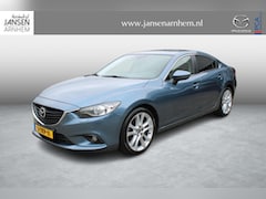 Mazda 6 - 6 Sedan 2.0 HP GT-M , Trekhaak, Leder, Bose, Clima, Cruise, Camera, PDC, LMV 19 Inch, RVM,