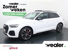Audi Q5 - 55 TFSI e S edition | 367 PK | SoH 89% | Trekhaak | Panoramadak | Luchtvering | Adaptive c