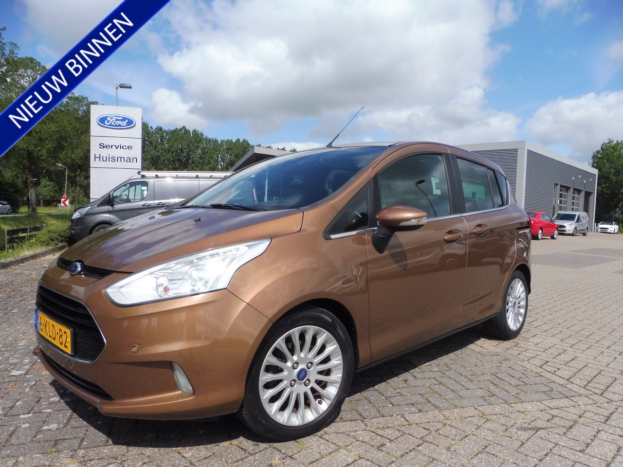 Ford B-Max - 125pk Titanium Camera Navi Pdc Ecc CrC trekhaak Panodak - AutoWereld.nl