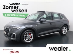 Audi Q5 - 50 TFSI e S edition | 299 PK | SoH 100% | Matrix LED koplampen | Panoramadak | Luchtvering