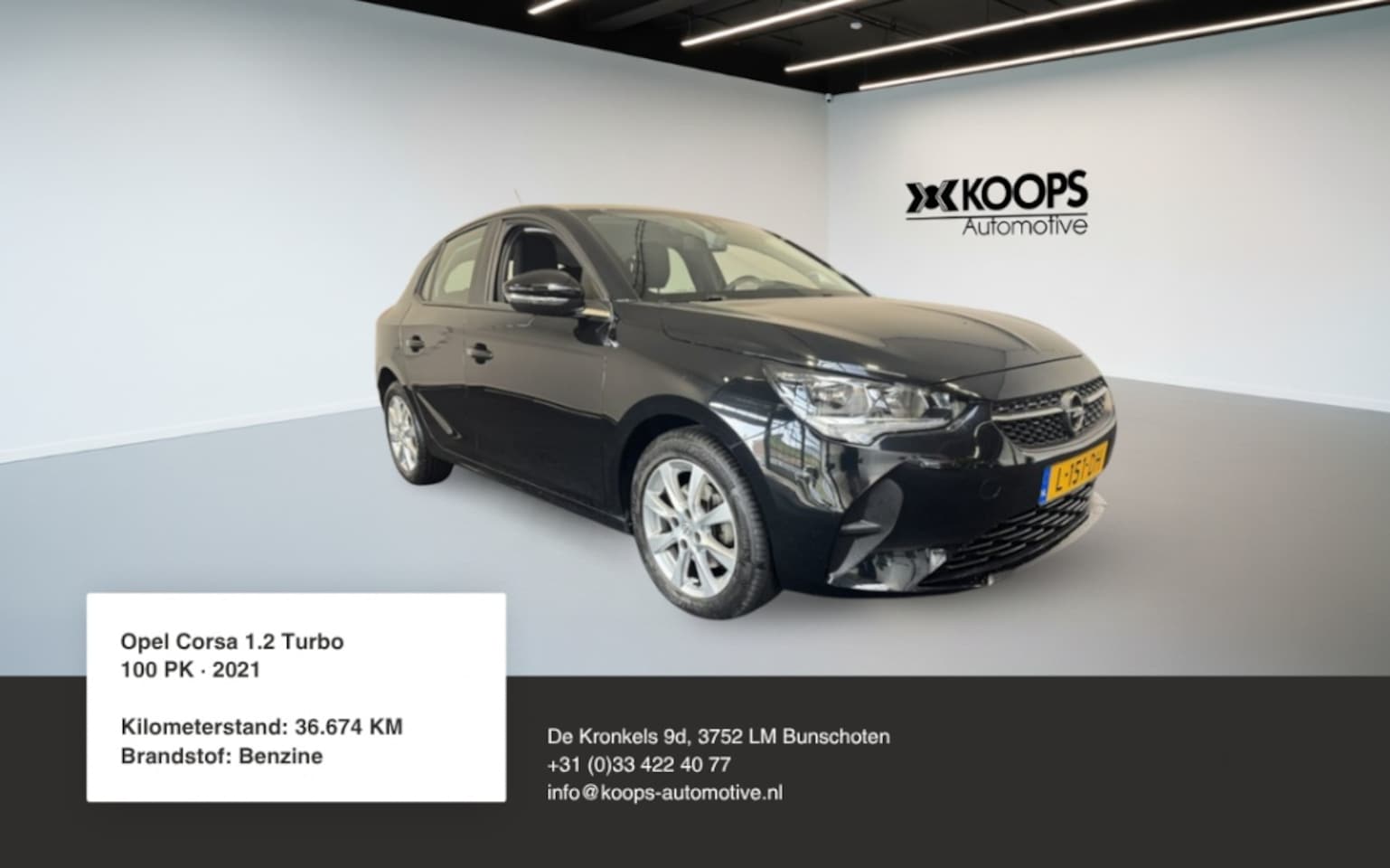 Opel Corsa - 1.2 Edition 37000 km 100 PK Car Play Airco Cruise Control - AutoWereld.nl