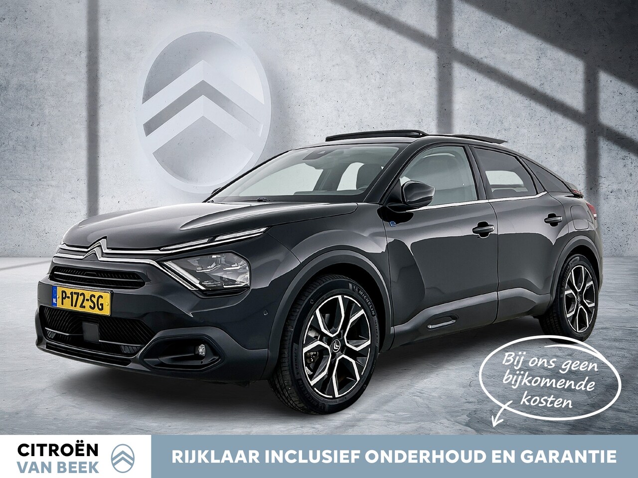 Citroën Ë-C4 - Shine 50 kWh | Rijklaar | Leder | Panoramadak | Adaptive Cruise | - AutoWereld.nl
