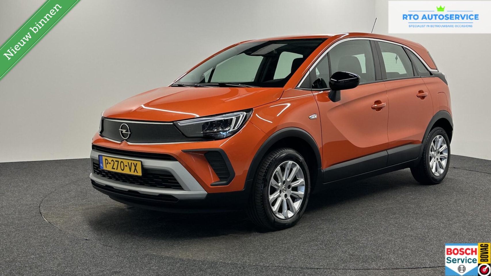 Opel Crossland - 1.2 Turbo Elegance CRUISE CARPLAY ECC - AutoWereld.nl