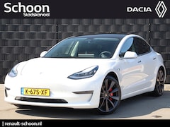 Tesla Model 3 - Performance AWD 75 kWh 462pk | SOH 84% | Pano | Leder | Elek. Stoelen