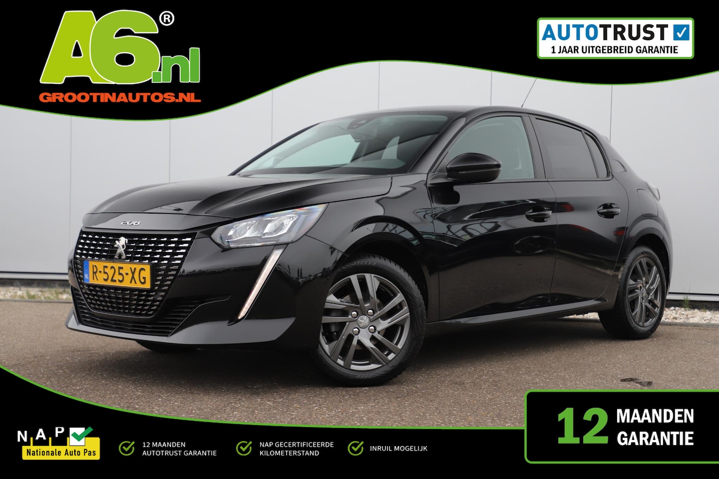 Peugeot 208 - 1.2 PureTech Active Navigatie Achteruitrijcamera Carplay Android Stoelverwarming Climate & - AutoWereld.nl