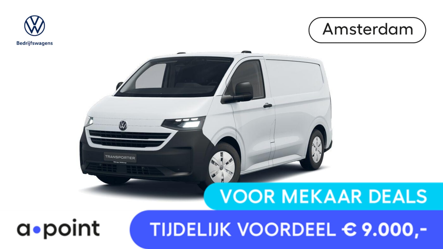 Volkswagen e-Transporter - Bedrijfswagens Life L1 elektromotor 100 kW (136 pk) 3100 mm Elekt Achteruitrijcamera | App - AutoWereld.nl