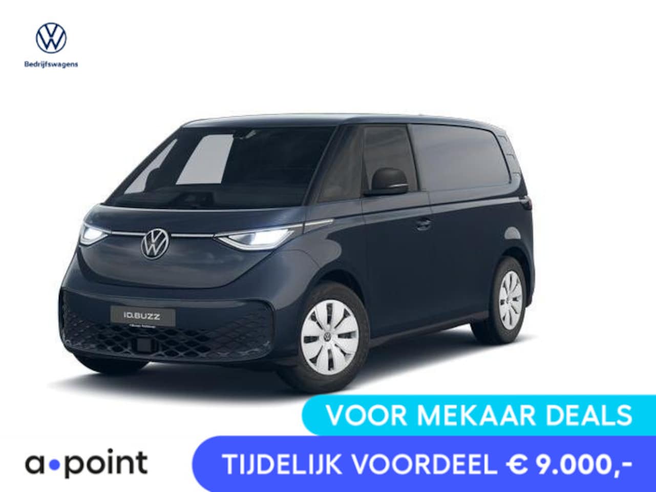 Volkswagen ID. Buzz Cargo - Bedrijfswagens 79 kWh | Cruise control adaptief | Apple Carplay / Android Auto | Keyless s - AutoWereld.nl