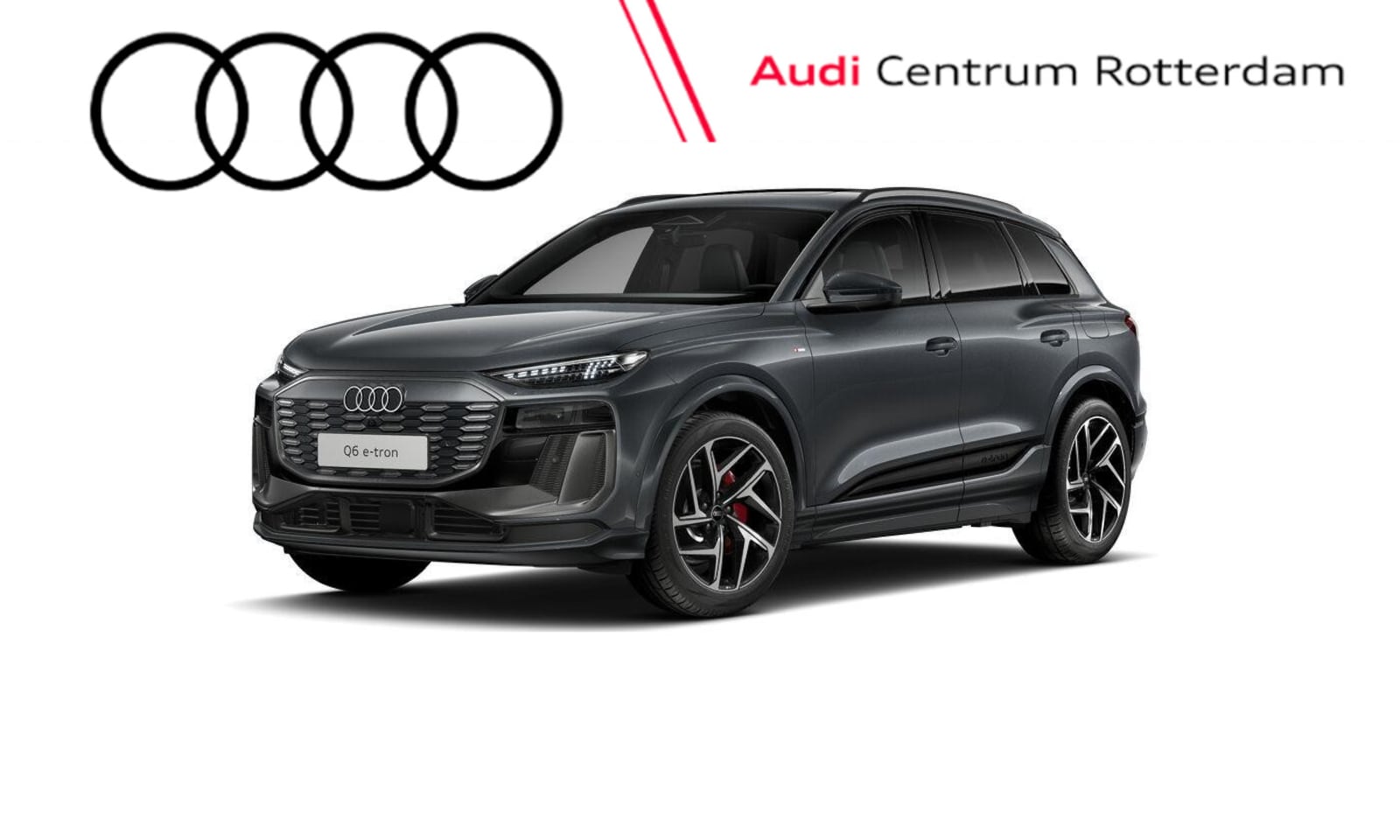 Audi Q6 e-tron - S edition performance 100 kWh | Panoramadak | Trekhaak | Sportstoelen Plus | Luchtvering | - AutoWereld.nl