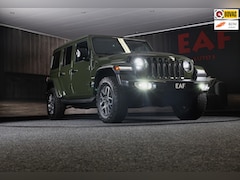 Jeep Wrangler Unlimited - 4xe 380 Sahara / 360 Camera / Leder / Navi / Ecc / Elek Pakket / Led / Pdc / 18 Inch / TOP