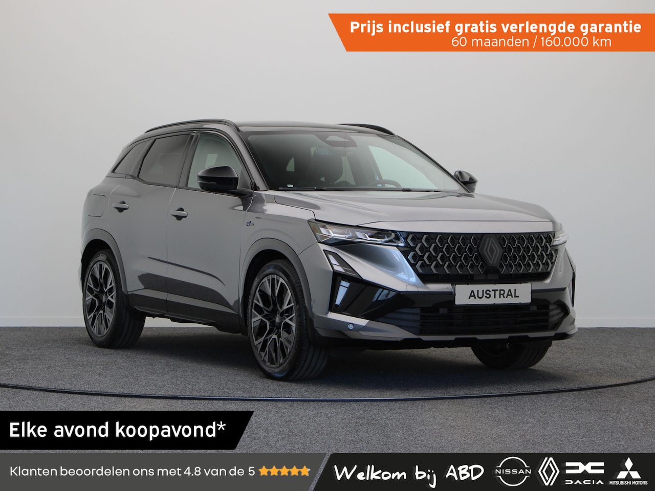 Renault Austral - E-Tech full hybrid 200pk esprit Alpine | Vijf jaar garantie | 4Control | Panoramisch dak | - AutoWereld.nl