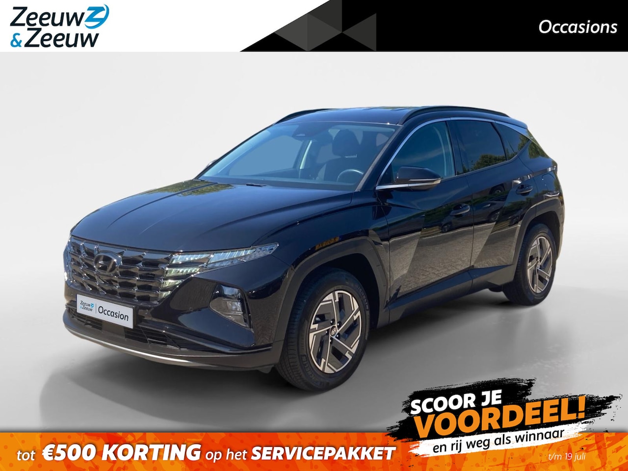 Hyundai Tucson - 1.6 T-GDI HEV Comfort | 1650kg trekgewicht! | Navi | Camera | Climate control - AutoWereld.nl