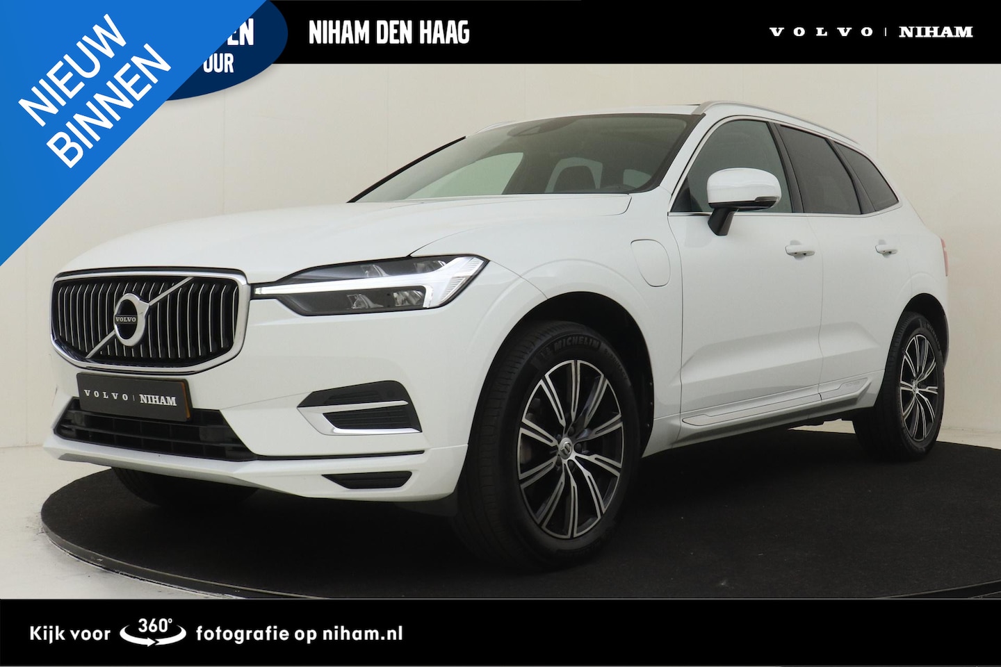 Volvo XC60 - T6 RECHARGE AWD BUSINESS PRO -PANO.DAK|LEDER|POWER-SEATS|CAMERA|KEYLESS|INDUC.LADEN|TREKHA - AutoWereld.nl