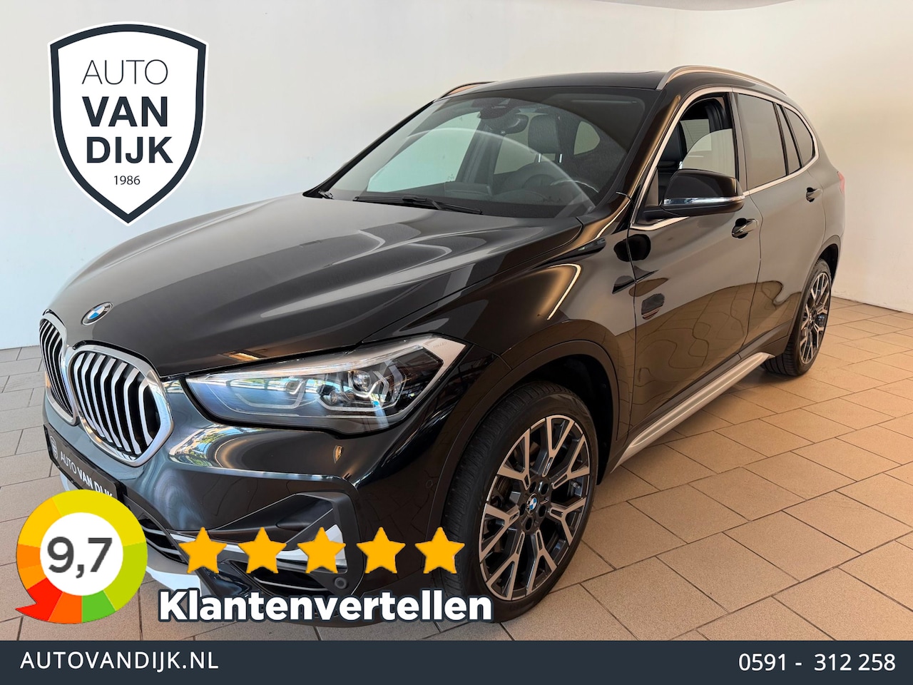 BMW X1 - SDrive20i High Executive AIRCO CLIMA NAVI CRUISE PANO LEER STOELVERW HEAD UP TREKHAAK 1800 - AutoWereld.nl