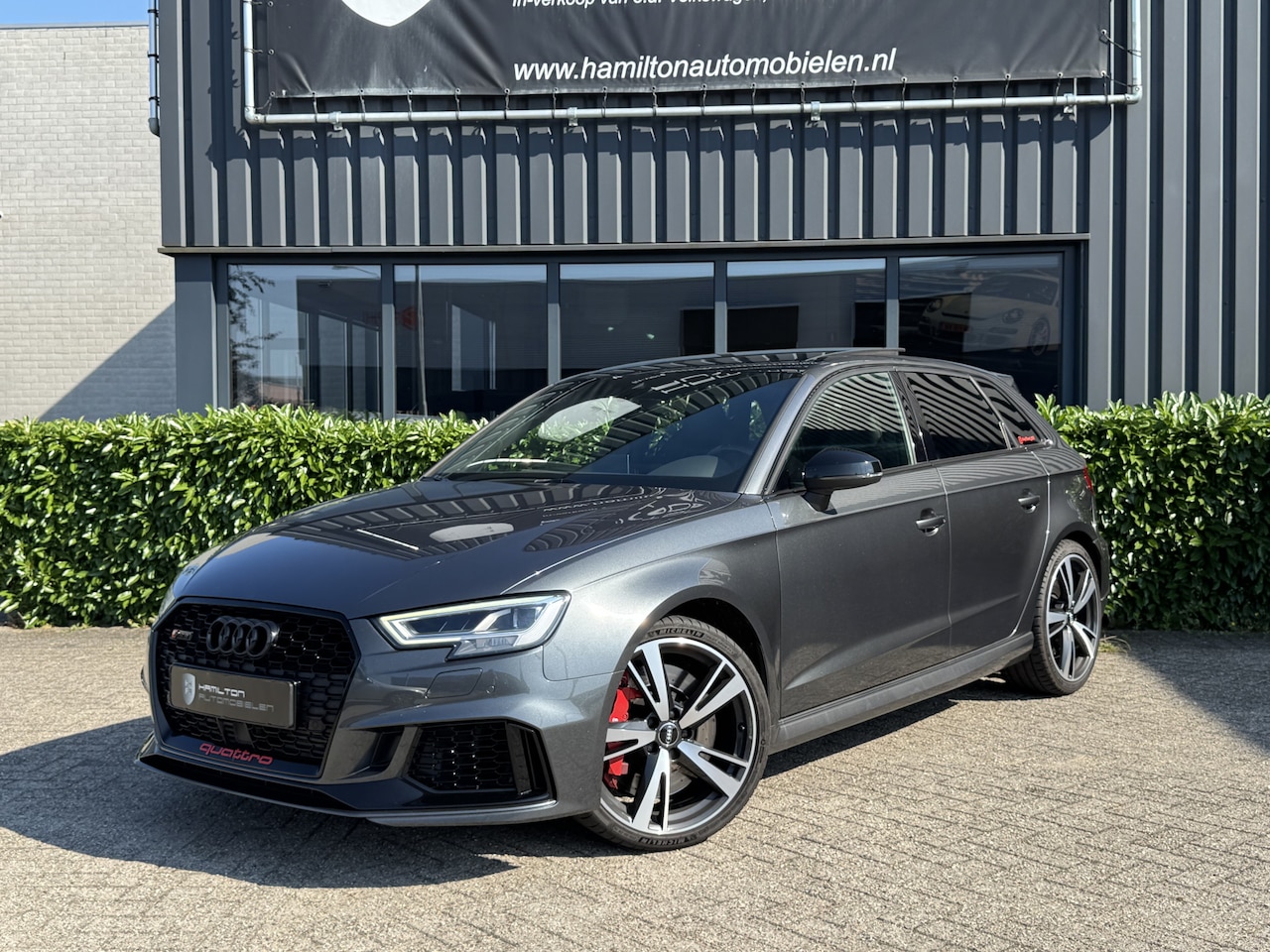 Audi RS3 - Sportback 2.5 TFSI 400pk Quattro Pro Line Plus Full Options Milltek Nieuwstaat 63dkm!! - AutoWereld.nl