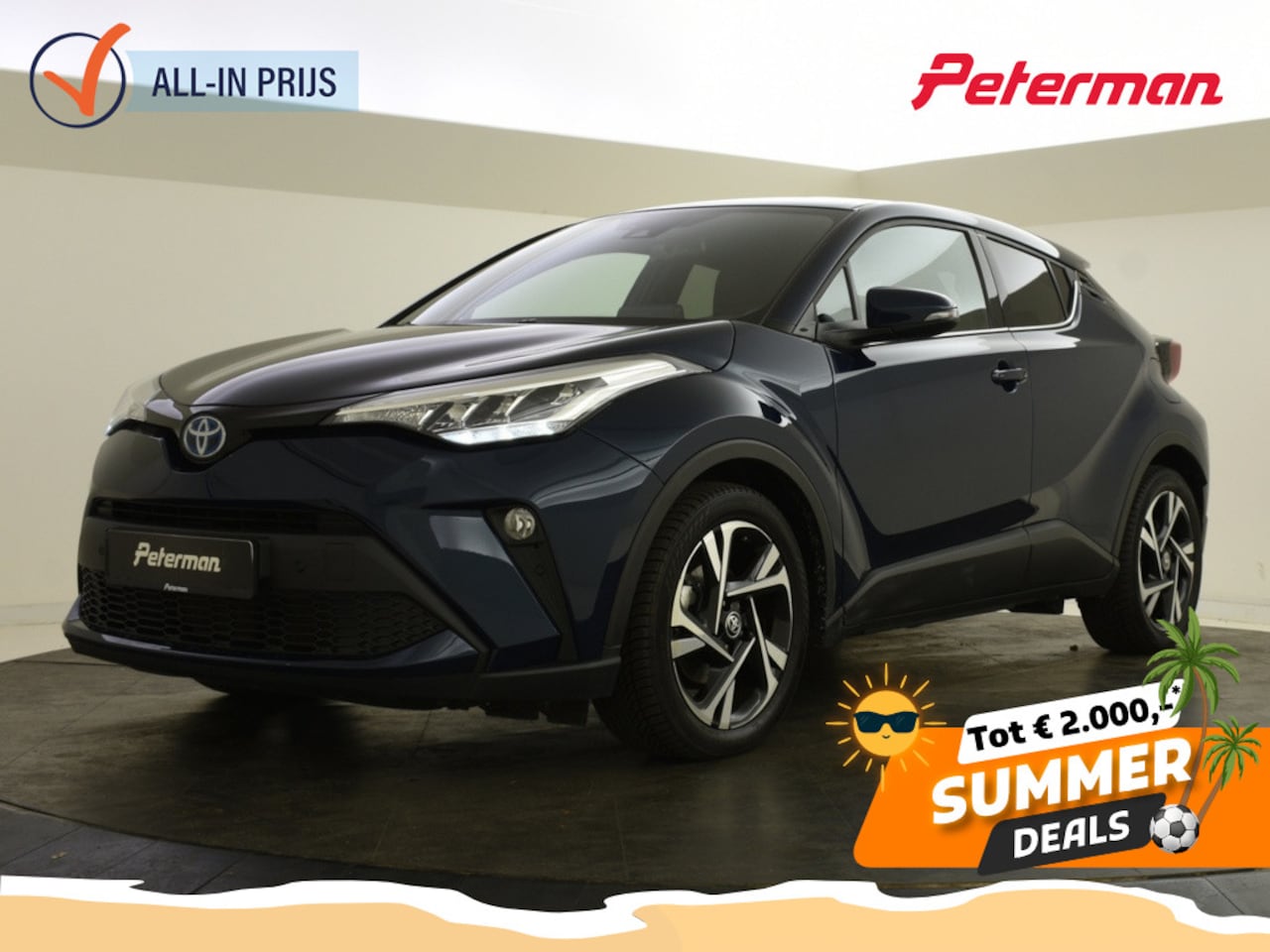Toyota C-HR - 2.0 Hybrid Dynamic | Parkeersensoren V+A | Blindspot | Keyless - AutoWereld.nl