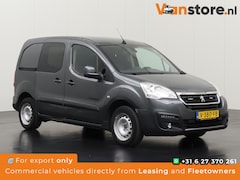 Peugeot Partner - 1.6 BlueHDi 100 PK Automaat Première S&S | 3-Zits | Euro 6 | Navigatie | Camera | Trekhaak