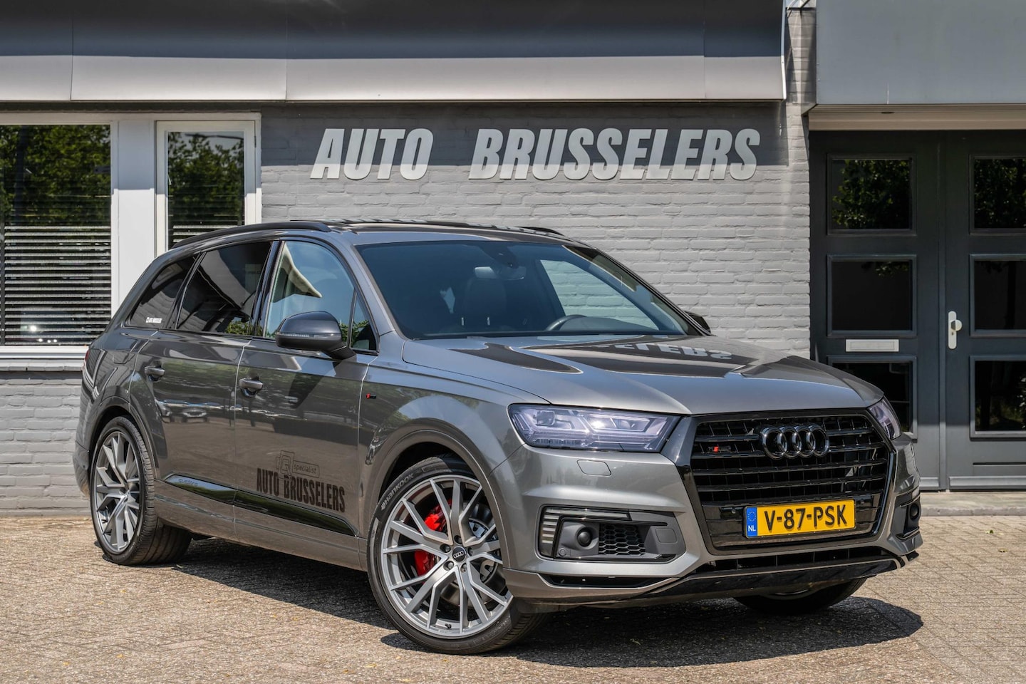 Audi Q7 SQ7 - e-tron E-Tron Diesel Grijs kenteken EXCL BTW.SQ7 style Grijs kenteken 440PK ! - AutoWereld.nl