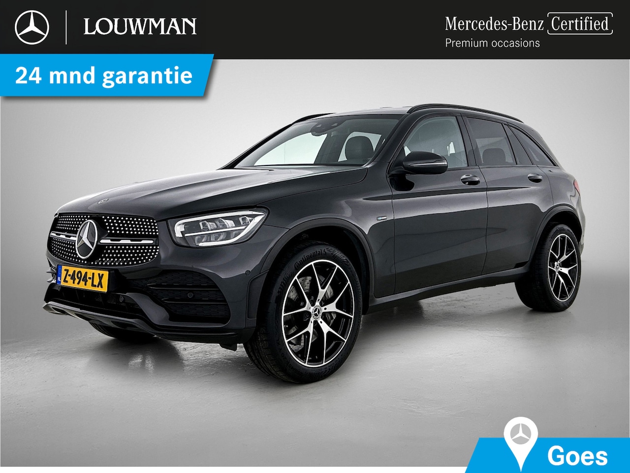 Mercedes-Benz GLC-klasse - 300 e 4MATIC Premium Plus | Trekhaak | Burmester Soundsystem | AMG Styling | Inclusief 24 - AutoWereld.nl