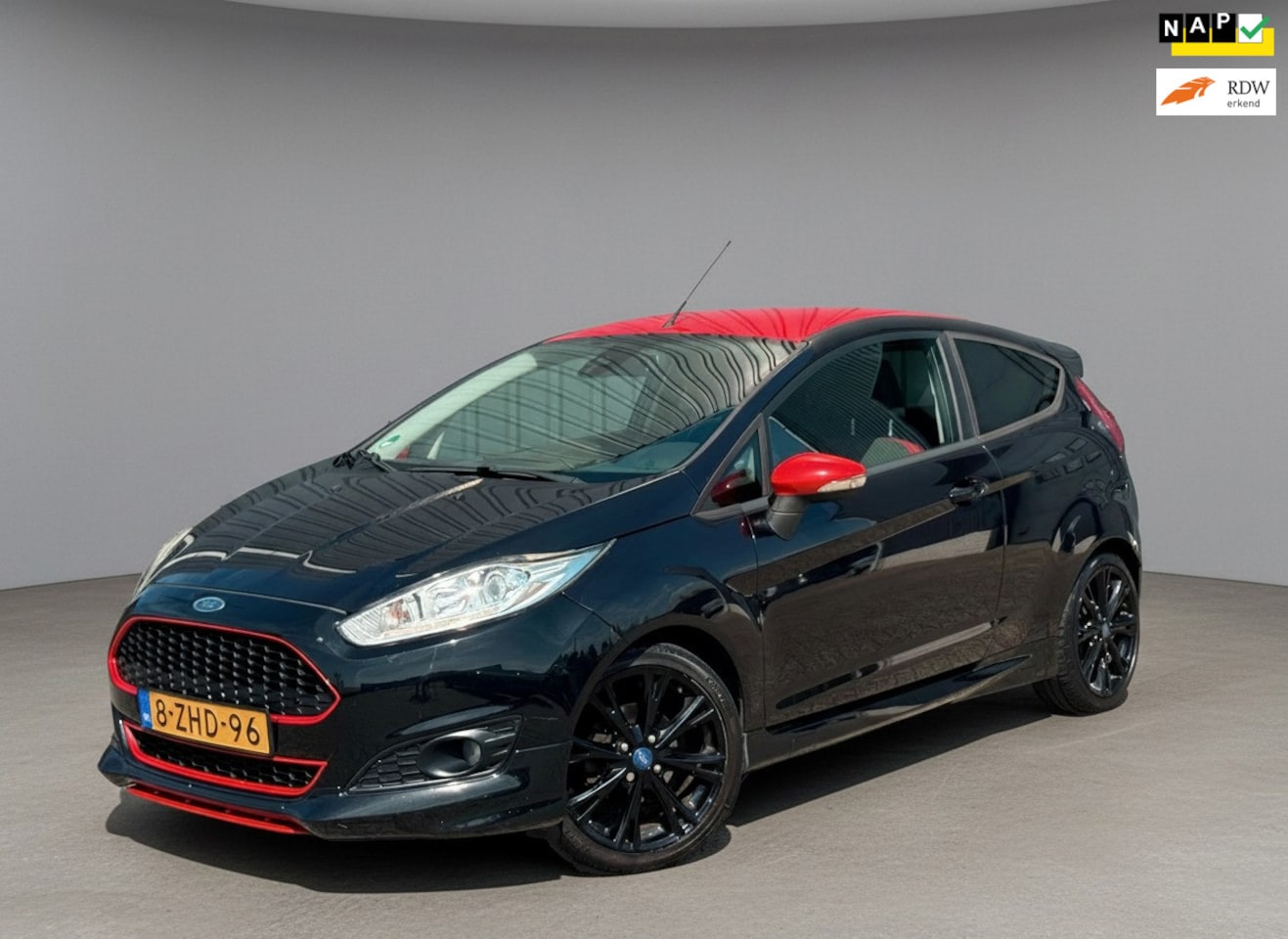 Ford Fiesta - 1.0 EcoBoost Red/Black Edition 1.0 EcoBoost Red/Black Edition - AutoWereld.nl