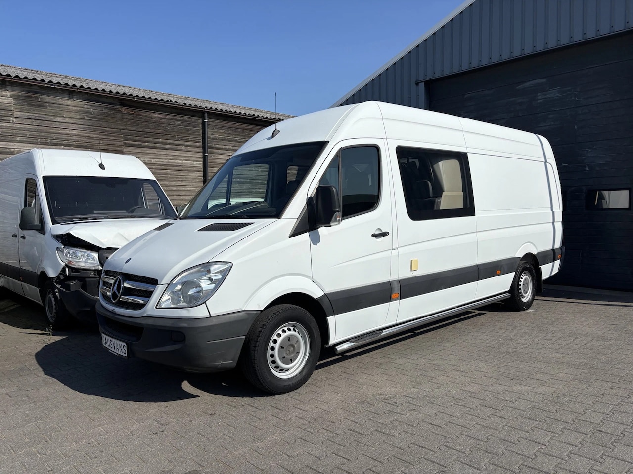 Mercedes-Benz Sprinter - 316 CDI L3 H2 Dubbel Cabine Airco Cruisecontrol - AutoWereld.nl