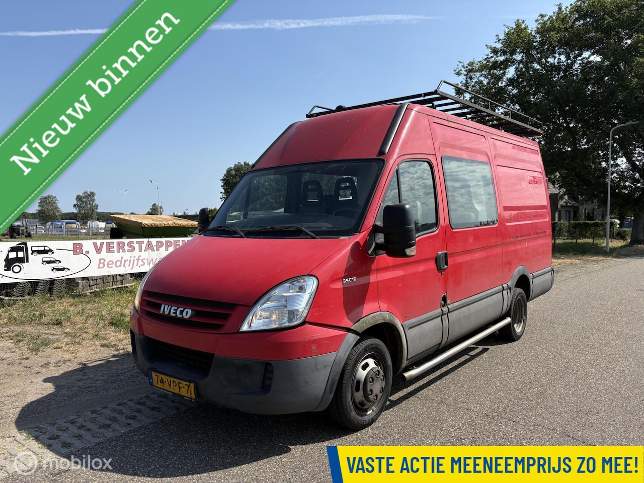 Iveco Daily - 35C15V 330 H3 DUBBELE CABINE, DUBBELLUCHT, N1 - AutoWereld.nl
