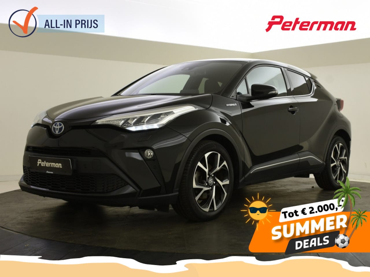 Toyota C-HR - 1.8 Hybrid Dynamic | Stoelverwarming | Carplay | DAB | Blindspot - AutoWereld.nl