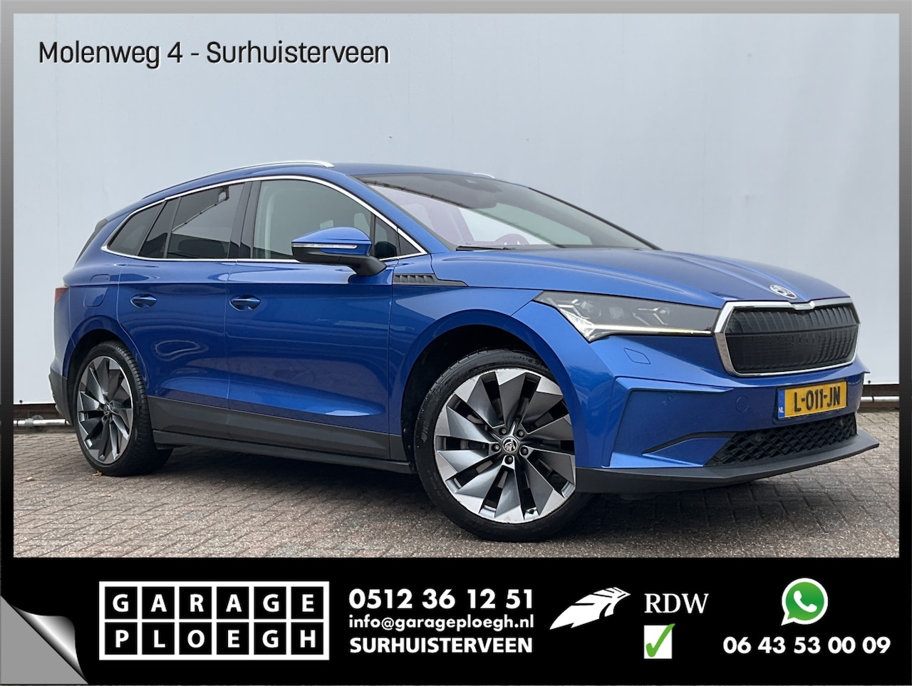 Skoda Enyaq iV - 80 SOH 92.5% First Edition StoelVerw+Elektr Carplay Adapt.Cruise Sportline - AutoWereld.nl