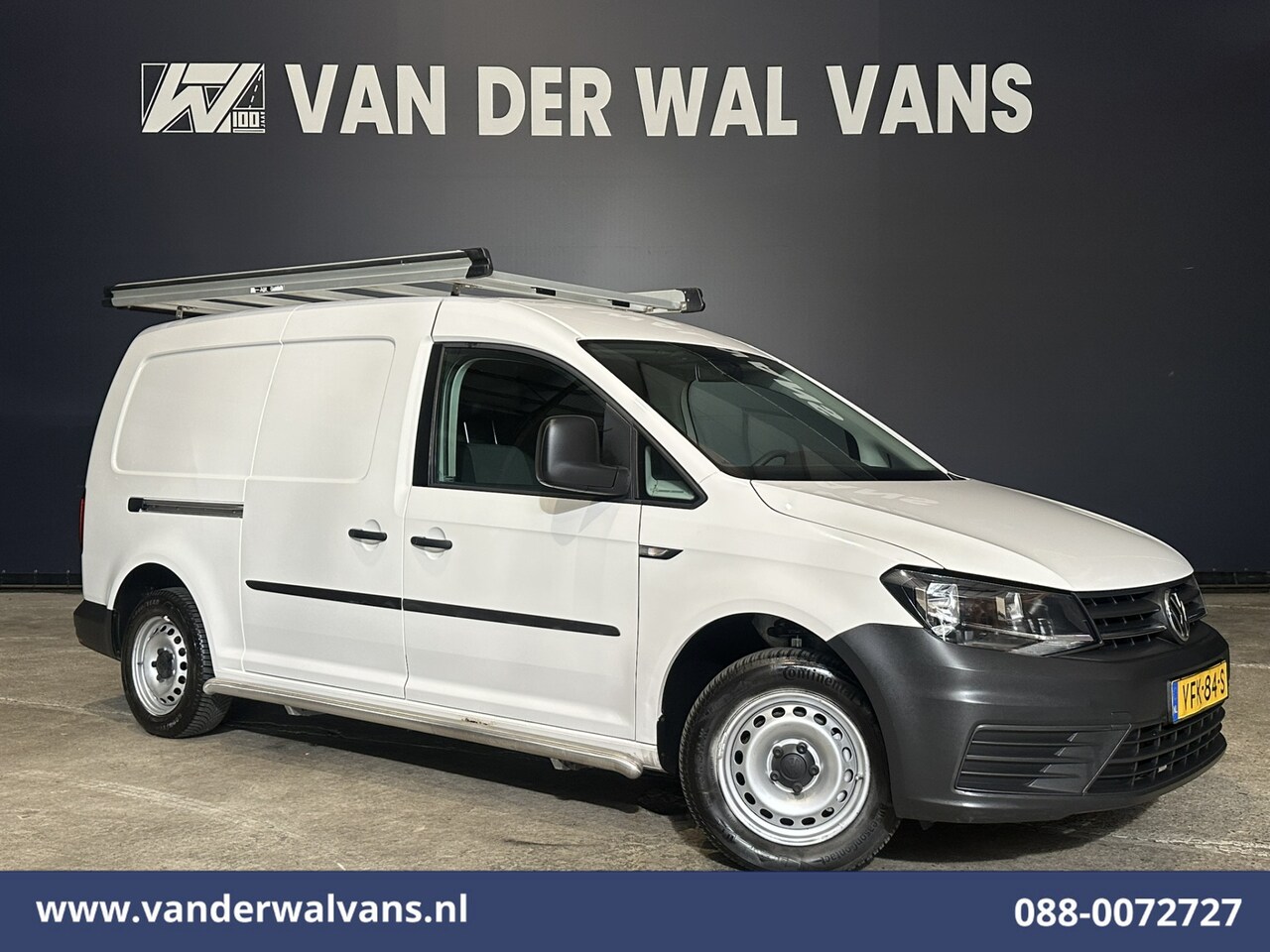 Volkswagen Caddy Maxi - 2.0 TDI L2H1 Euro6 Airco | Trekhaak | Cruisecontrol | Imperiaal | Sidebars | PDC Parkeerse - AutoWereld.nl