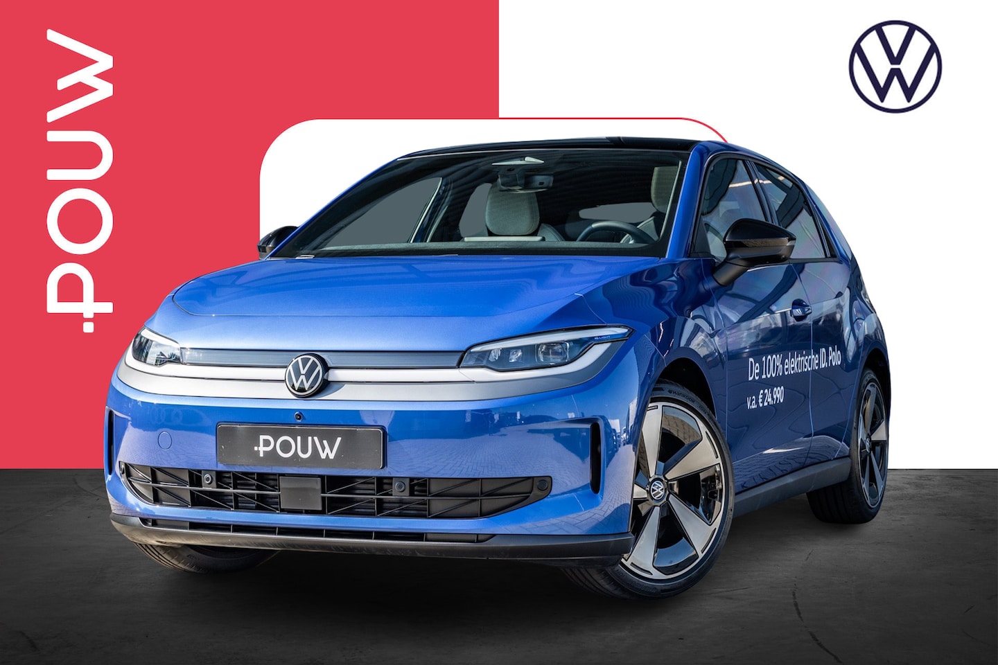 Volkswagen ID.Polo - 211pk Style First Edition 52 kWh | 19" Velgen | Panoramadak - AutoWereld.nl
