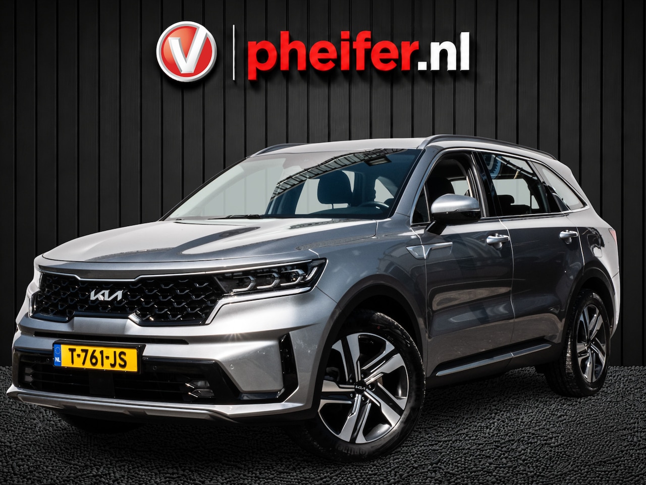 Kia Sorento - 1.6 T-GDI Plug-in Hybrid 4WD DynamicLine 7p. Trekhaak/ Camera/ Stoel-stuurverwarming/ Carp - AutoWereld.nl