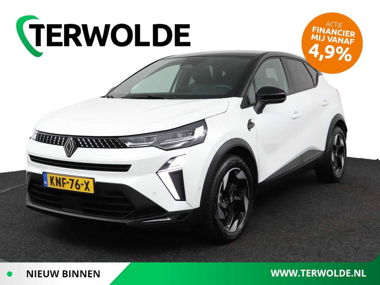 Renault Captur - techno full hybrid E-Tech 160 | Google Navigatie | Parkeercamera | Climate Control | - AutoWereld.nl
