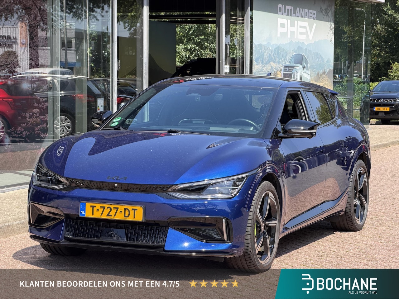 Kia EV6 - GT AWD 77.4 kWh 585PK | SOH 94,7% | Panoramadak | Meriduan Surround Audio | HUD | Dodehoek - AutoWereld.nl