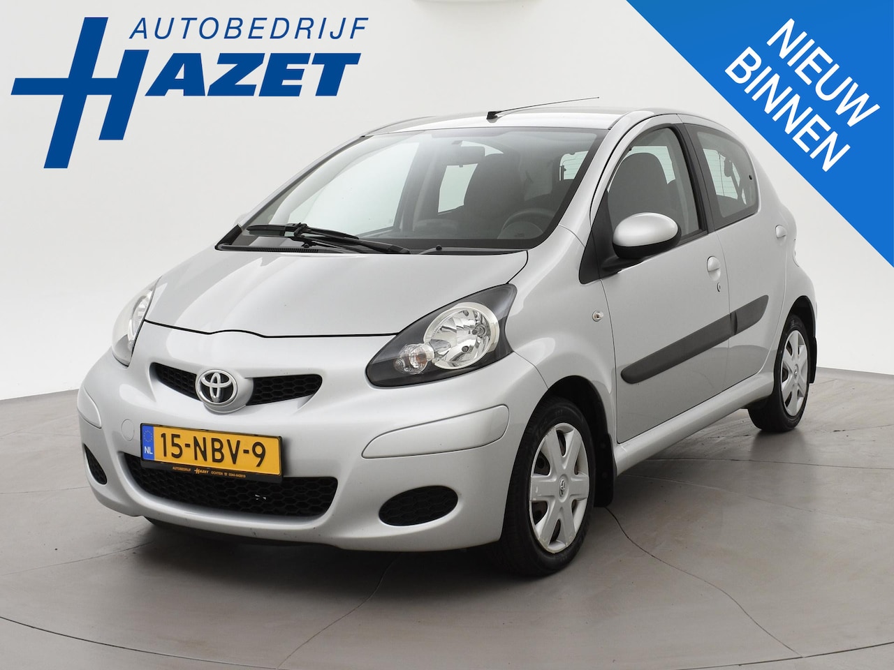 Toyota Aygo - 1.0-12V COMFORT 5-DEURS + NAVIGATIE | ORIG NL | ELEKTR. RAMEN - AutoWereld.nl