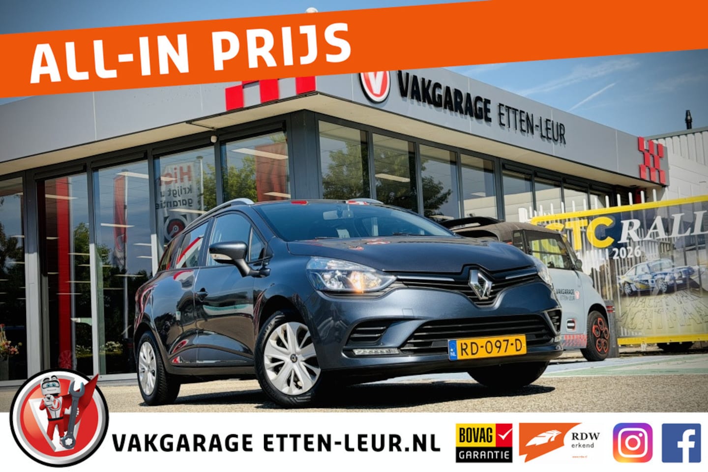 Renault Clio Estate - 0.9 TCe Zen | AIRCO | TREKHAAK | CRUISE | PARKEERSENSOREN - AutoWereld.nl