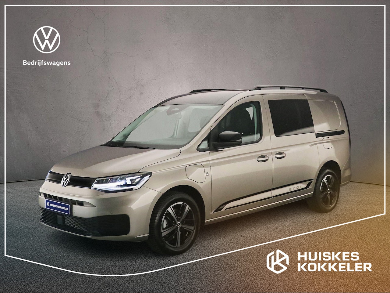 Volkswagen Caddy Maxi - Flexible 1.5 TSI eHybrid Limited Edition | 5-zitplaatsen opklapbare dubbele cabine | Navig - AutoWereld.nl