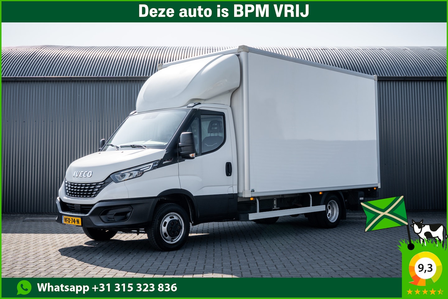 Iveco Daily - 35C18 | 3.0L | 180 PK | Bakwagen met laadklep | Zijdeur | Automaat | N1 | Cruise | Airco - AutoWereld.nl