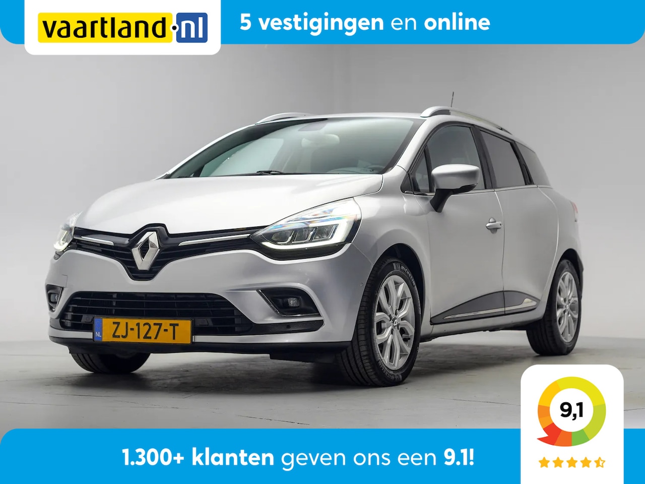 Renault Clio - 1.2 TCe Intens [ Full LED Half Leder Camera ] - AutoWereld.nl