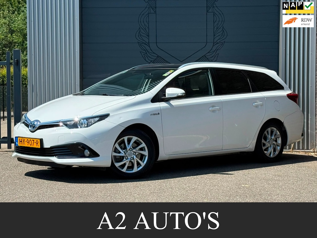 Toyota Auris Touring Sports - 1.8 Hybrid Lease Automaat|Nap|Ecc - AutoWereld.nl