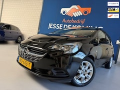 Opel Corsa - 1.4 Bi-Fuel Edition /bj.2017 / 5 deurs / kleur: zwart / airco / sportvelgen/etc / NAP met