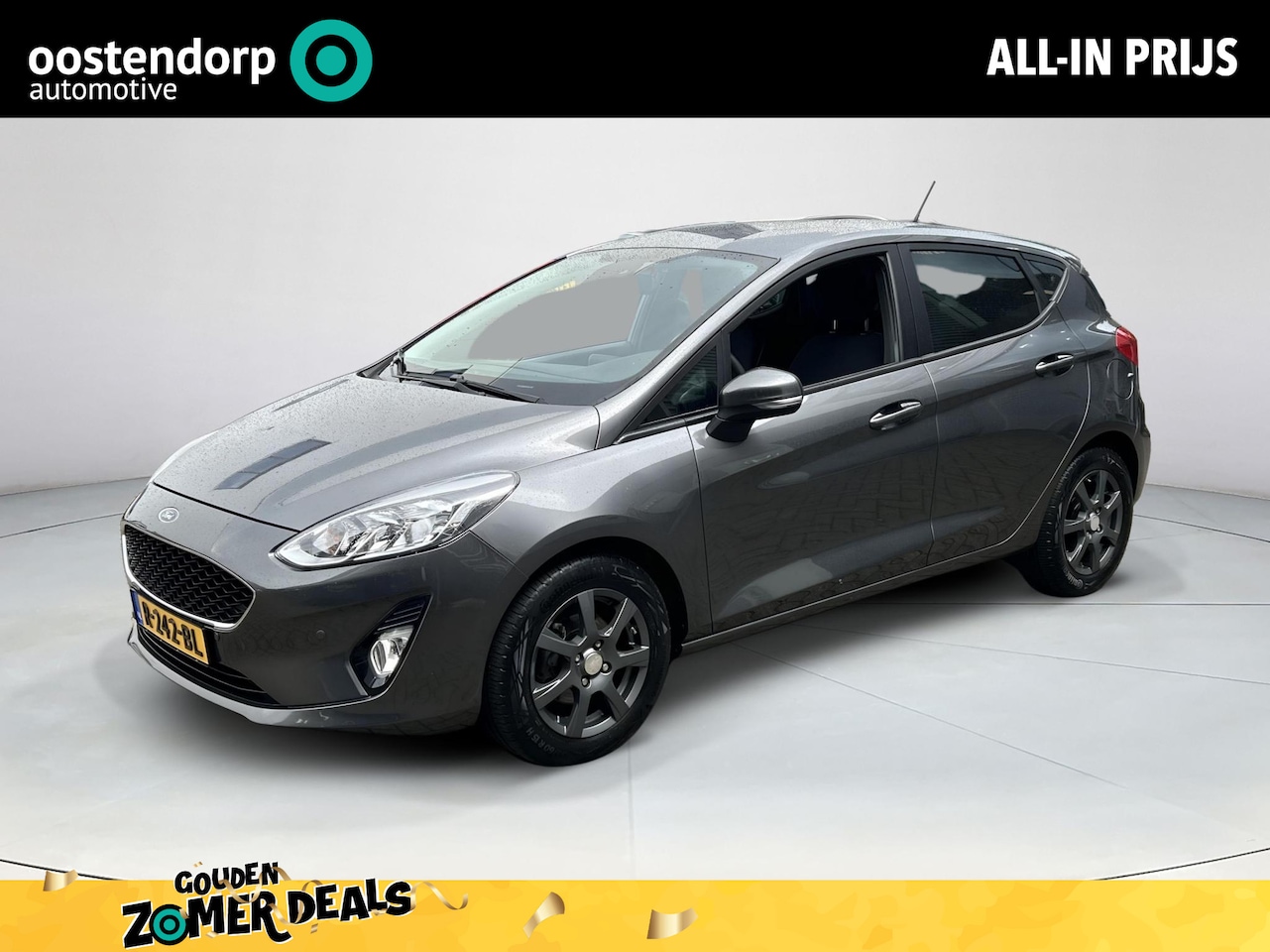 Ford Fiesta - 1.0 EcoBoost Titanium | Parkeersensoren Voor + Achter | Apple CarPlay en Android Auto | - AutoWereld.nl