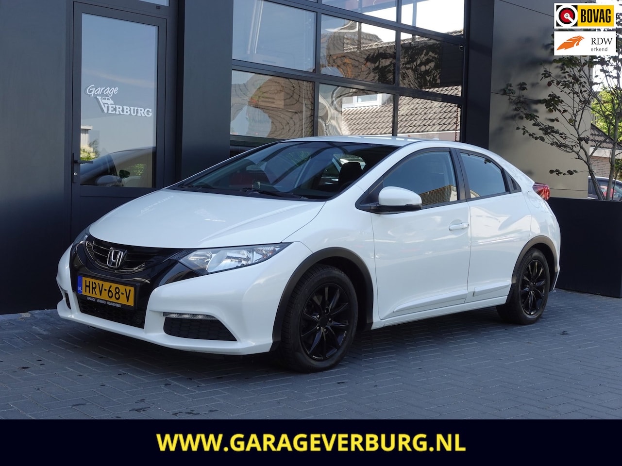 Honda Civic - 1.4 S (Airco,Cruise,Parelmoerwit) -- 75.423 Km -- - AutoWereld.nl