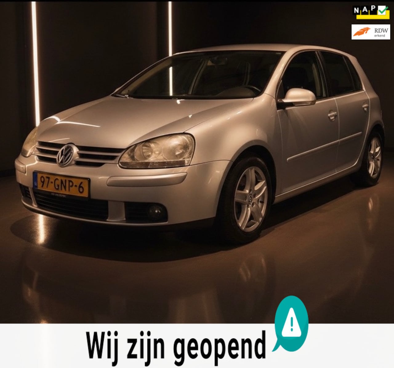 Volkswagen Golf - 1.4 TSI Trendline-airco-elek ramen-1 jaar apk-goed onderhouden - AutoWereld.nl