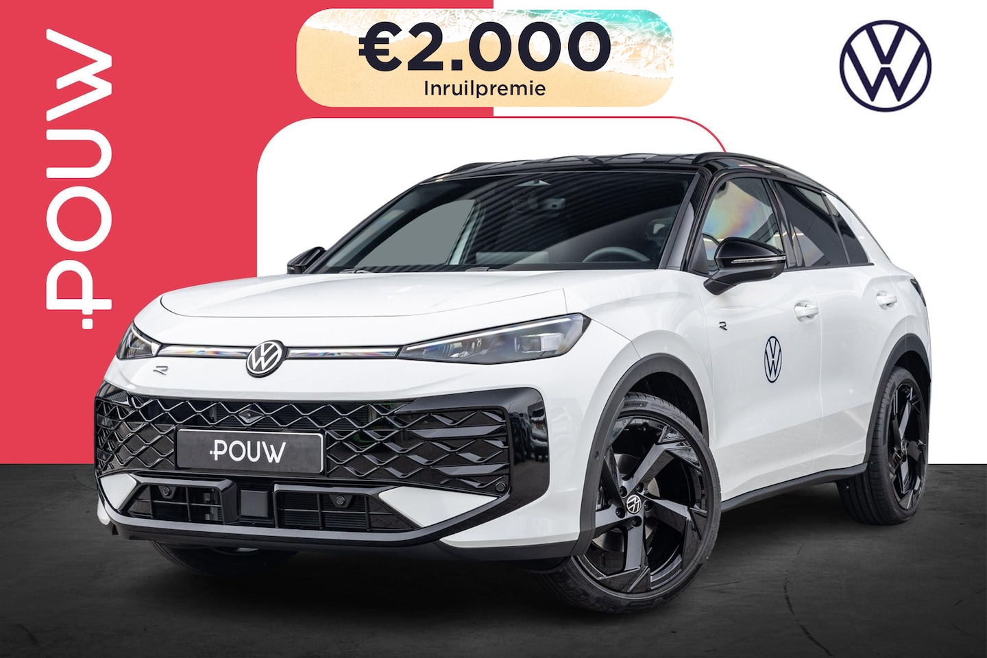 Volkswagen T-Roc - 1.5 eTsi 150pk DSG R-Line First Edition | LMV 20'' | Rondomzichtcamera - AutoWereld.nl