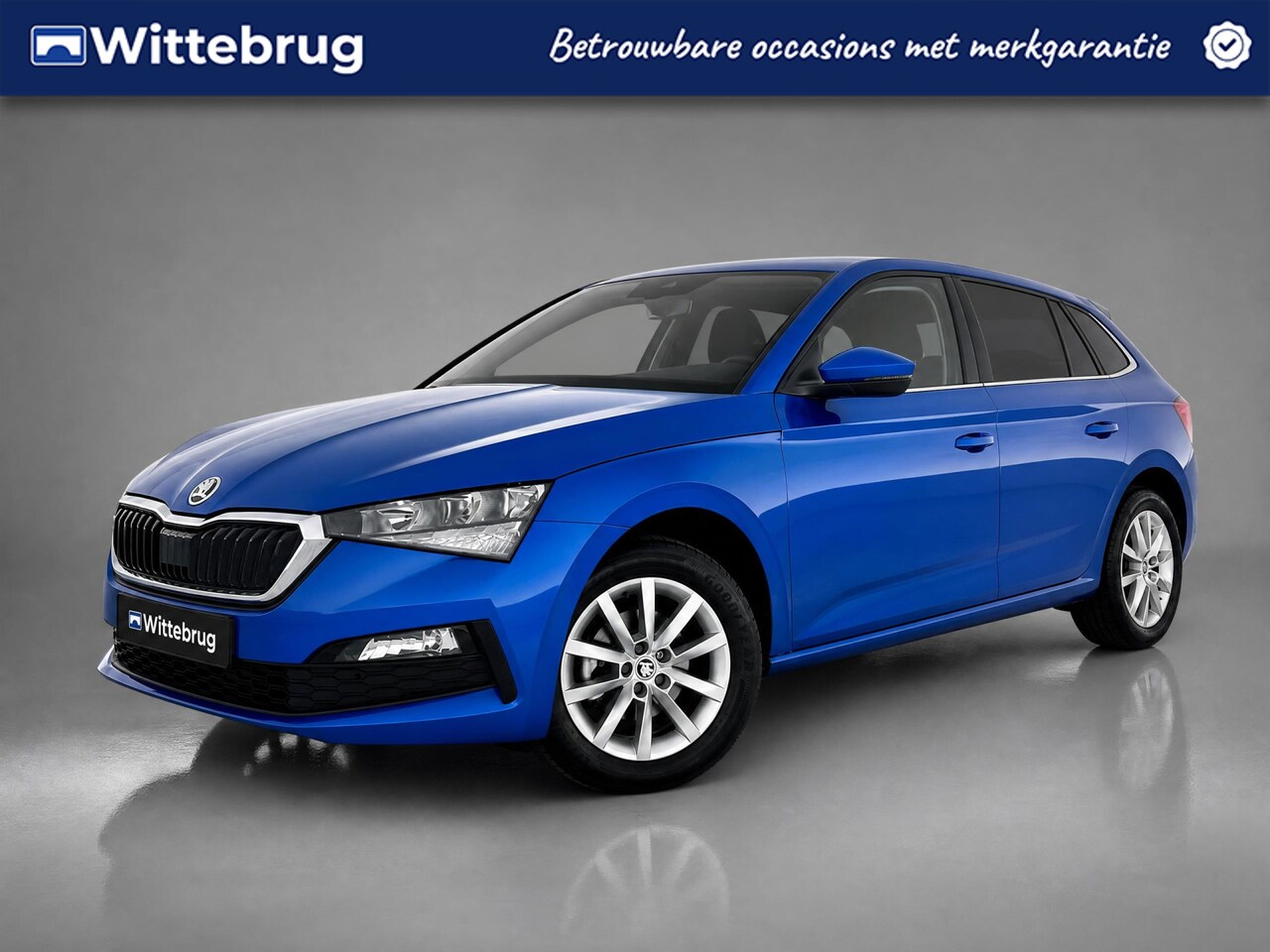 Skoda Scala - 1.0 TSI 110pk Ambition / Smart Link / Parkeersensoren Achter / 16" P4 - AutoWereld.nl