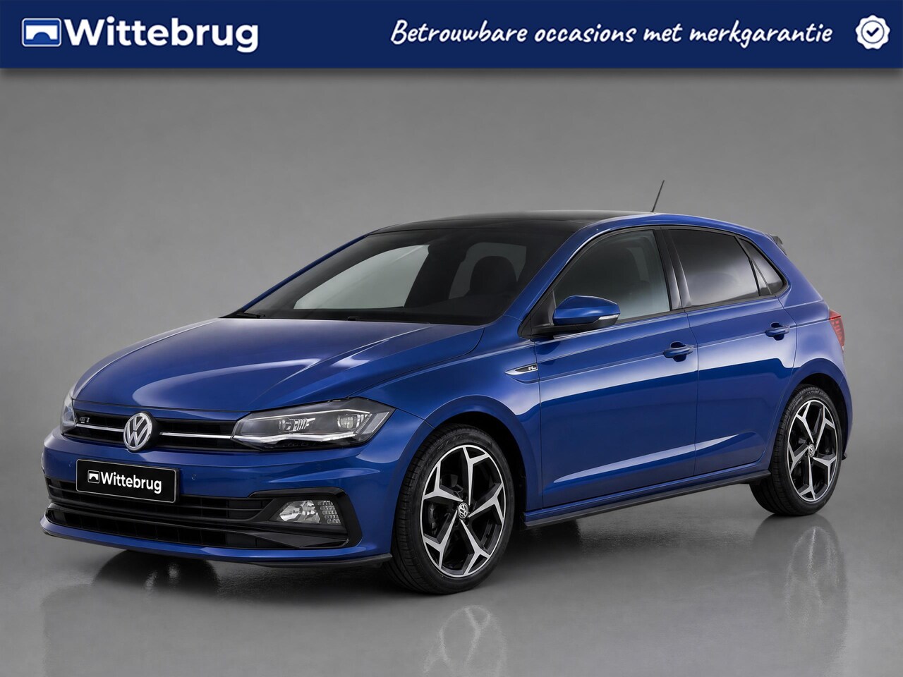 Volkswagen Polo - 1.0 TSI R-line / Pano / Navigatie / App connect / Climate controle / Stoelverwarming / LED - AutoWereld.nl