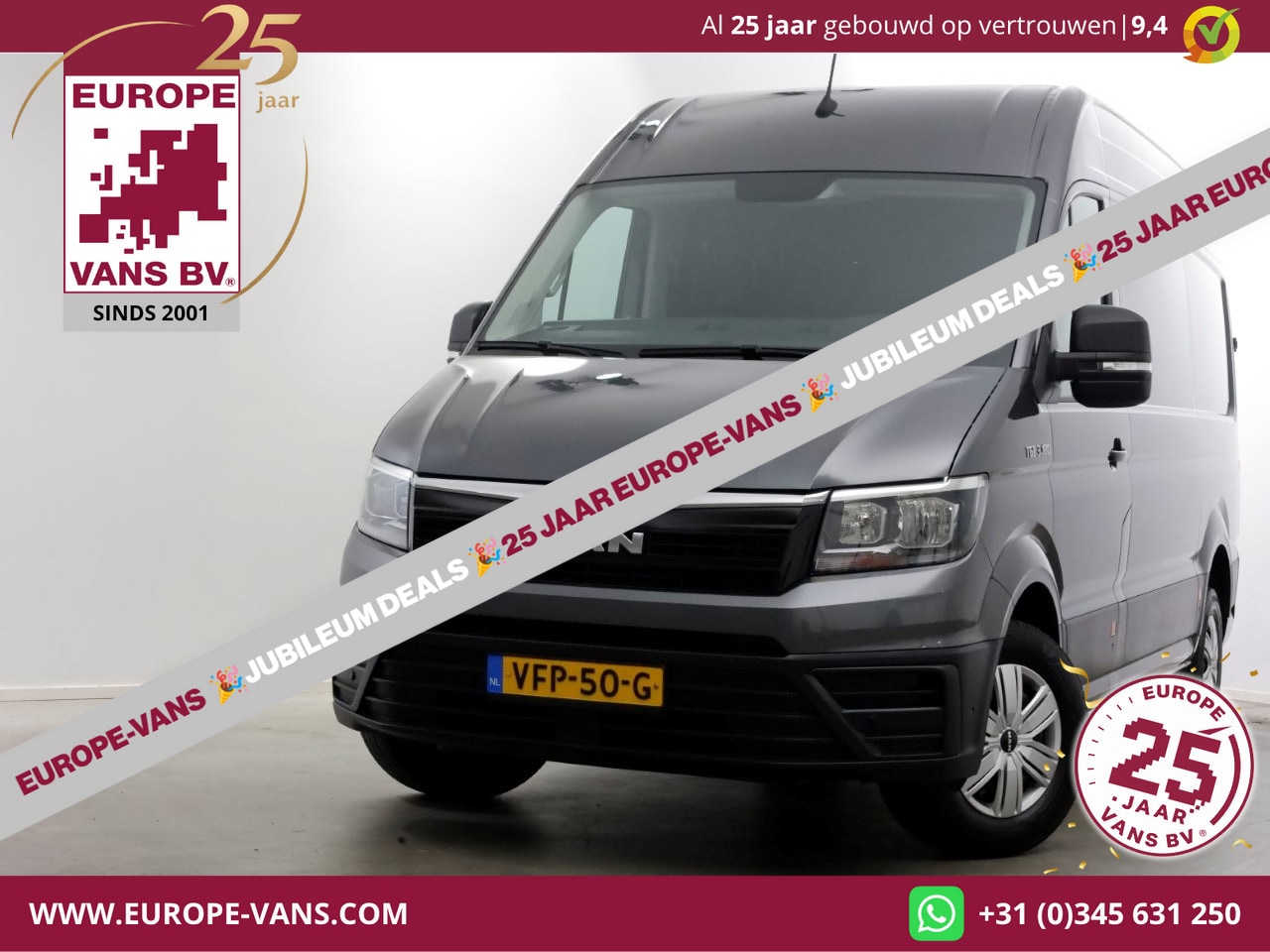 MAN TGE - 3.180 2.0 177pk RWD L3H3 (L2H2) Navi/Camera/Trekhaak 3500kg 03-2020 - AutoWereld.nl