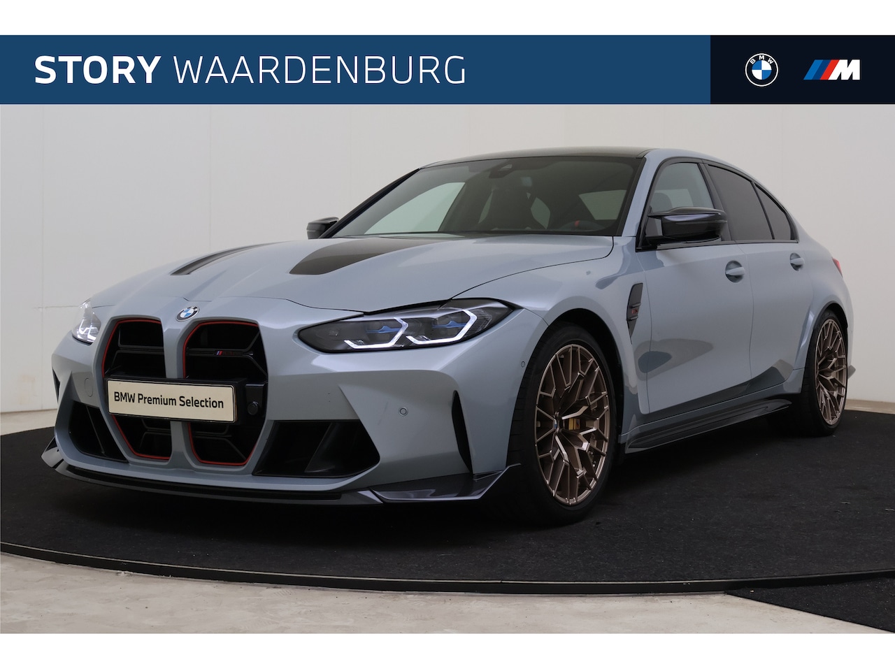 BMW M3 - 3 Serie CS Automaat / M Drive Professional / M Carbon kuipstoelen / Achteruitrijcamera / A - AutoWereld.nl