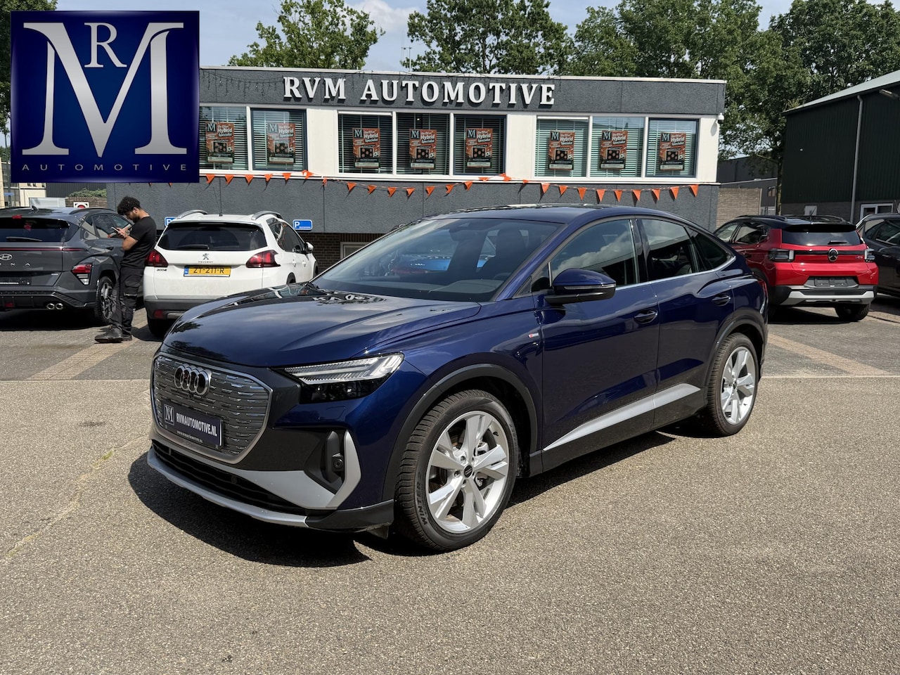 Audi Q4 Sportback e-tron - 45 Edition 82 kWh VAN: 46.900,- VOOR: 43.877,- UW WKVOORDEEL: 3.023,-|S-LINE| 10.000KM! | - AutoWereld.nl
