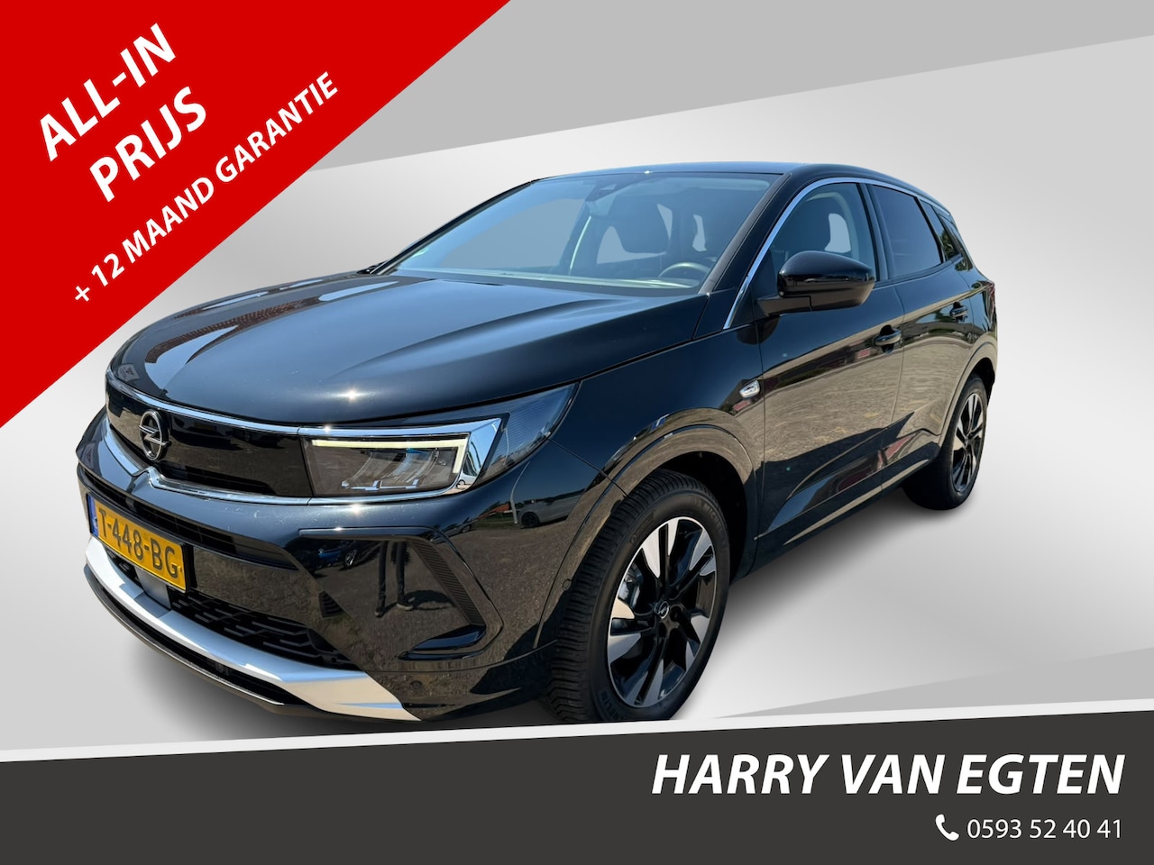 Opel Grandland - 1.2 Turbo GS 130pk | Navi via app | Cruise | Camera | ECC | - AutoWereld.nl