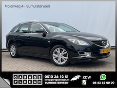 Mazda 6 Sportbreak - 1.8 Business Navi Airco Cruise Trekhaak Blacky